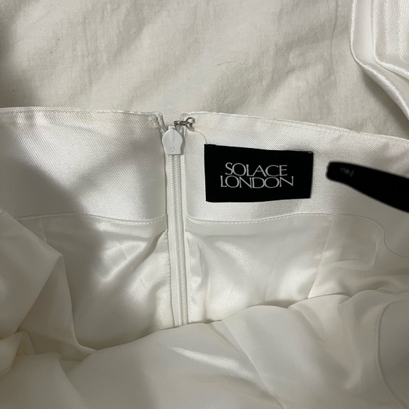 Solace London Elina White Mini Dress - Picture 8 of 8